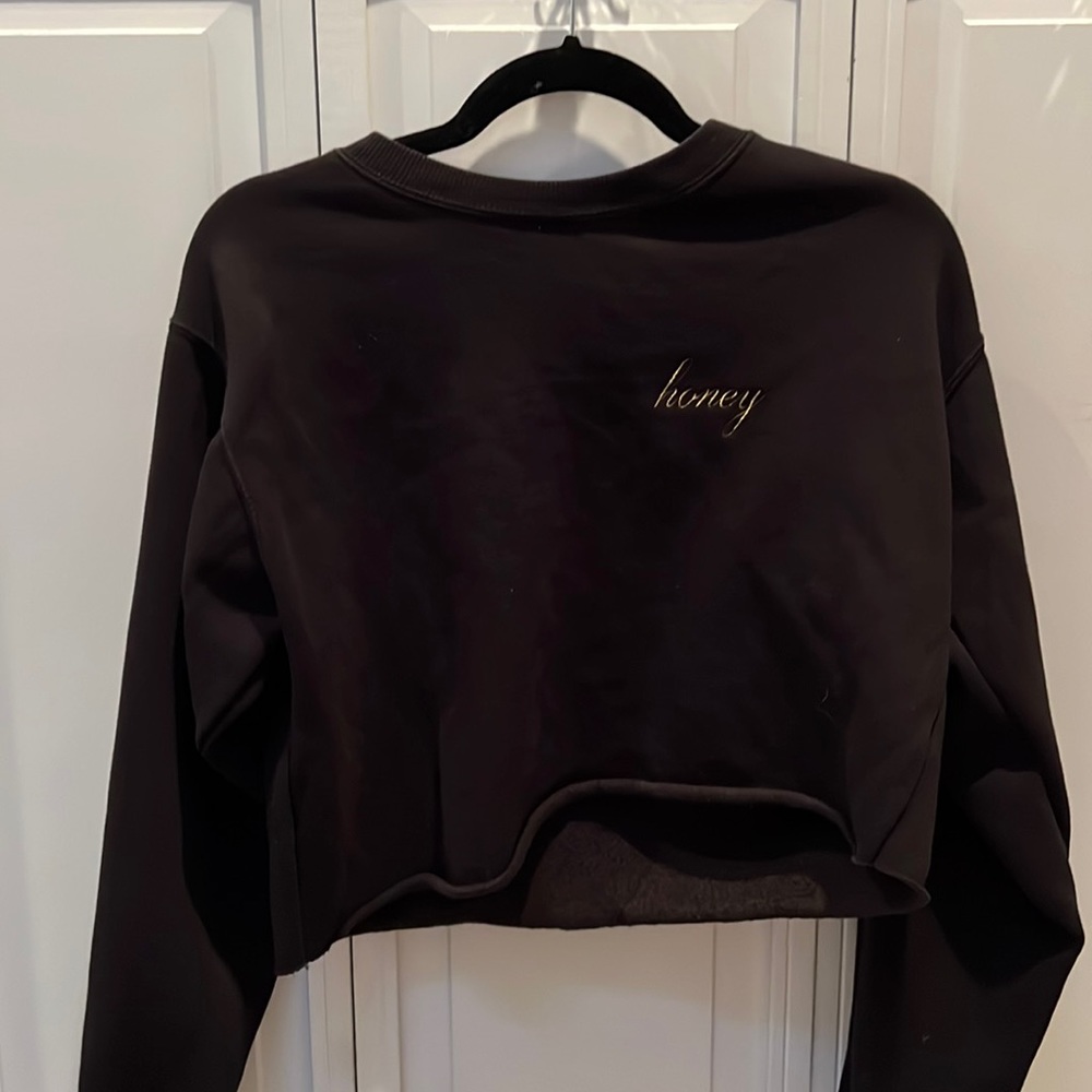 Cropped sweatshirt